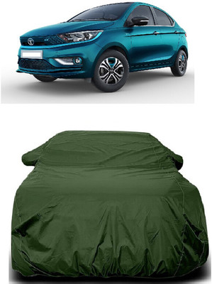Autoprime Car Cover For Tata Tigor EV XM Plus Electric (With Mirror Pockets)(Green)