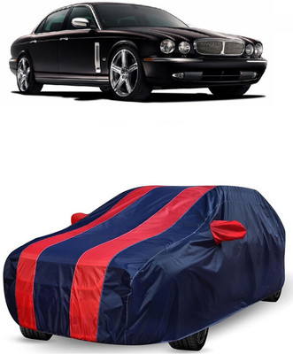 ANTOFY Car Cover For Jaguar Super V8 (With Mirror Pockets)(Red, Blue)