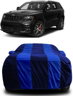 SUGASHRI Car Cover For Jeep Grand Cherokee SRT 4X4 (With Mirror Pockets)(Blue, Blue)
