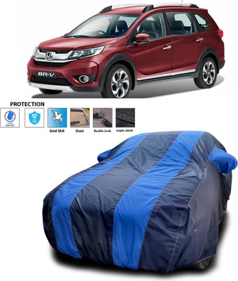 CODOKI Car Cover For Honda BR-V (With Mirror Pockets)(Blue)