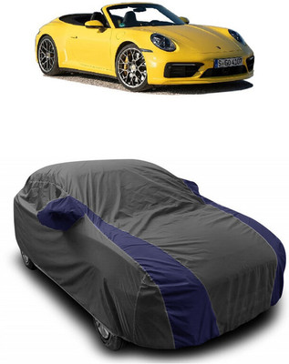 ANTOFY Car Cover For Porsche 911 Carrera S (With Mirror Pockets)(Grey, Blue)