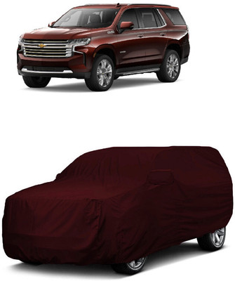ANTOFY Car Cover For Chevrolet Tahoe 6.2L (With Mirror Pockets)(Maroon)