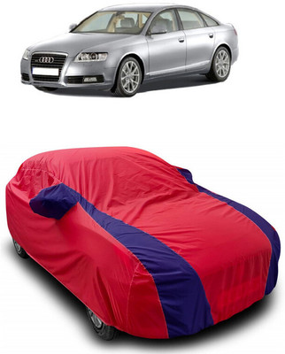ANTOFY Car Cover For Audi A6 4F2 3.0 TDI Quattro (With Mirror Pockets)(Red, Blue)