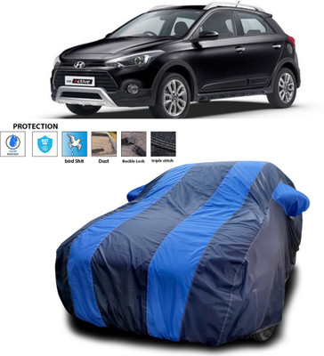PAGORA Car Cover For Hyundai i20 Active (With Mirror Pockets)(Blue)