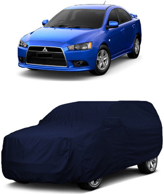 ANTOFY Car Cover For Mitsubishi Lancer (With Mirror Pockets)(Blue)