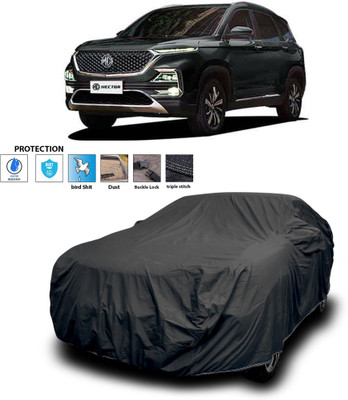 CODOKI Car Cover For MG Hector (With Mirror Pockets)(Black)