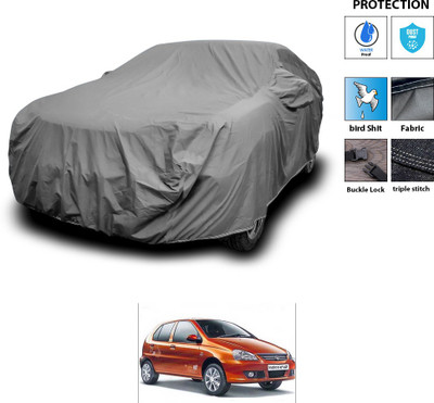 PAGORA Car Cover For Tata Indica eV2 (With Mirror Pockets)(Grey)