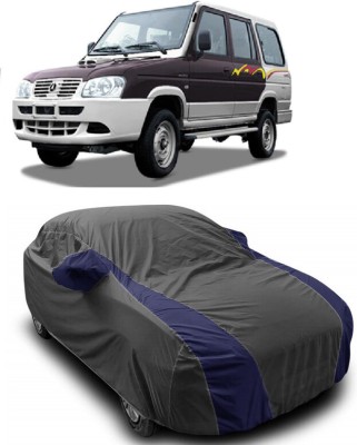 ANTOFY Car Cover For ICML Extreme Winner DI PS AC 9Seater BSIII (With Mirror Pockets)(Grey, Blue)