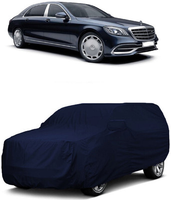 ANTOFY Car Cover For Mercedes Benz S-Class Maybach S560 Petrol (With Mirror Pockets)(Blue)