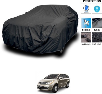 PAGORA Car Cover For Tata Aria (With Mirror Pockets)(Black)