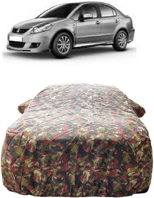Wegather Car Cover For Maruti Suzuki SX4 (With Mirror Pockets)(Multicolor)