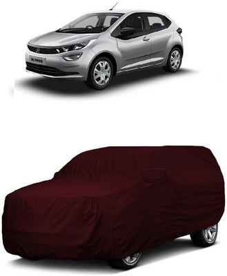 ANTOFY Car Cover For Tata Altroz XT Diesel (With Mirror Pockets)(Maroon)