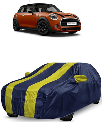 ANTOFY Car Cover For Mini Cooper Cooper 3 DOOR S (With Mirror Pockets)(Yellow, Blue)