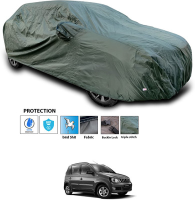 PAGORA Car Cover For Mahindra Quanto (With Mirror Pockets)(Green)