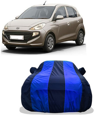 Tricway Car Cover For Hyundai Santro 1.0i (With Mirror Pockets)(Multicolor)
