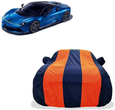 Tricway Car Cover For Pininfarina Battista GT Hypercar (With Mirror Pockets)(Orange)