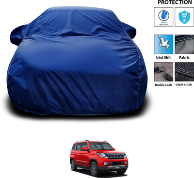 PAGORA Car Cover For Mahindra TUV300 (With Mirror Pockets)(Blue)