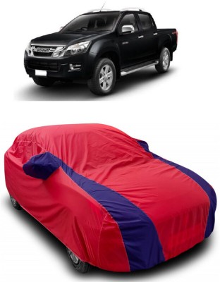 ANTOFY Car Cover For Isuzu D-Max V-Cross Standard (With Mirror Pockets)(Red, Blue)