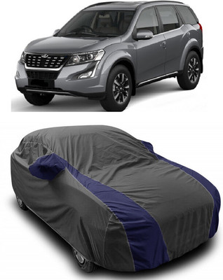 ANTOFY Car Cover For Mahindra XUV500 W3 Diesel (With Mirror Pockets)(Grey, Blue)