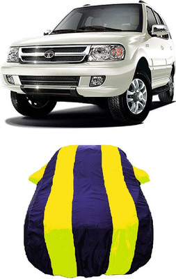 Wegather Car Cover For Tata Safari VTT LX (With Mirror Pockets)(Yellow)