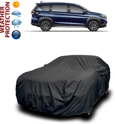 CODOKI Car Cover For Maruti Suzuki XL6 (With Mirror Pockets)(Black)