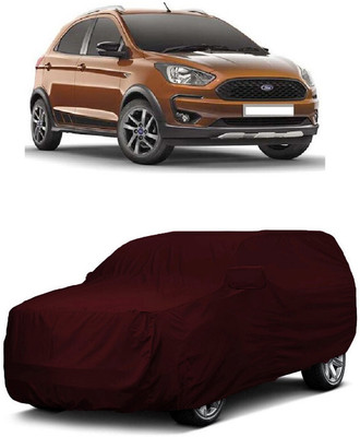 ANTOFY Car Cover For Ford Freestyle Ambiente Diesel (With Mirror Pockets)(Maroon)