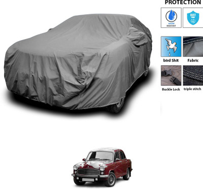 PAGORA Car Cover For HM Ambassador (With Mirror Pockets)(Grey)