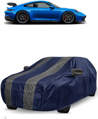ANTOFY Car Cover For Porsche 911 GT3 (With Mirror Pockets)(Grey, Blue)