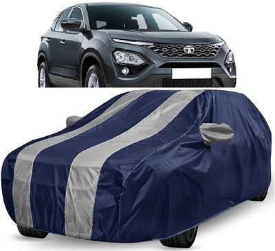 ANTOFY Car Cover For Tata Harrier XZ Plus Dual Tone Diesel (With Mirror Pockets)(White, Blue)