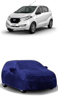 ATBROTHERS Car Cover For Datsun Redi GO 1.0 S (Without Mirror Pockets)(Blue)