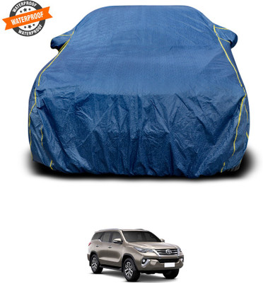 PAGORA Car Cover For Toyota Fortuner (With Mirror Pockets)(Blue)