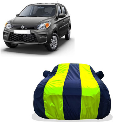 Tricway Car Cover For Maruti Suzuki Alto 800 STD (With Mirror Pockets)(Yellow)
