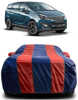 SUGASHRI Car Cover For Mahindra Marazzo (With Mirror Pockets)(Red, Blue)