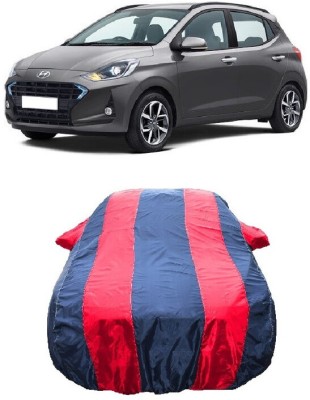 Wegather Car Cover For Hyundai Grand I10 Nios Magna AMT 1.2 Kappa VTVT (With Mirror Pockets)(Red)