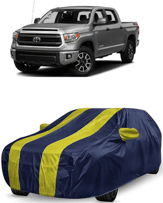 ANTOFY Car Cover For Toyota Tundra 4.6L V8 (With Mirror Pockets)(Yellow, Blue)