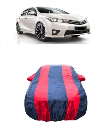 Wegather Car Cover For Toyota Corolla 1.6 (With Mirror Pockets)(Red)