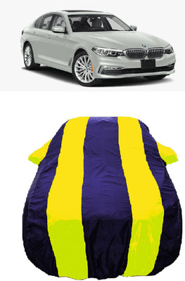 Wegather Car Cover For BMW 5 Series 530i (With Mirror Pockets)(Yellow)