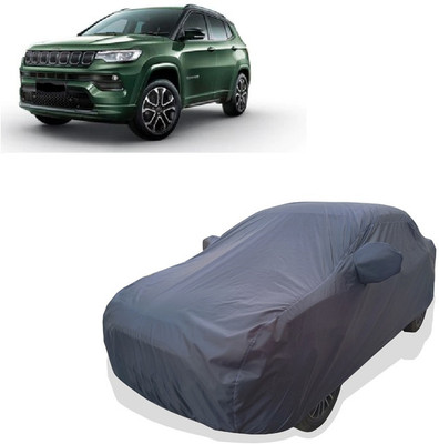 Tricway Car Cover For Jeep Compass 2.0 Limited Option (With Mirror Pockets)(Grey)