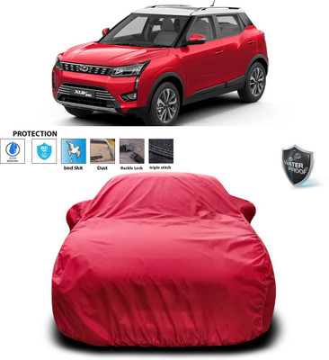 PAGORA Car Cover For Mahindra XUV 300 (With Mirror Pockets)(Maroon)