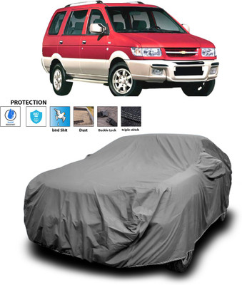 PAGORA Car Cover For Chevrolet Tavera (With Mirror Pockets)(Grey)