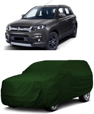 ANTOFY Car Cover For Maruti Suzuki Grand Vitara VDi Option (With Mirror Pockets)(Green)