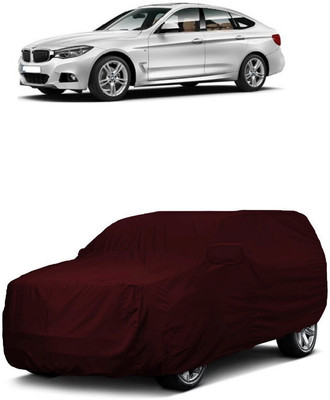 ANTOFY Car Cover For BMW 3 Series GT M Sport Petrol (With Mirror Pockets)(Maroon)