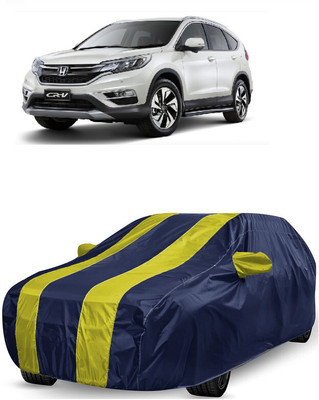 ANTOFY Car Cover For Honda CR-V 4WD Diesel (With Mirror Pockets)(Yellow, Blue)
