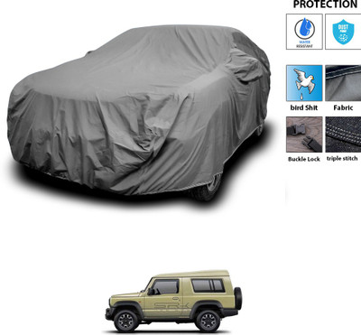 PAGORA Car Cover For Maruti Gypsy King (With Mirror Pockets)(Grey)
