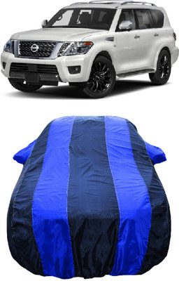 Wegather Car Cover For Nissan Armada 5.6 V8 5AT (305 HP) (With Mirror Pockets)(Blue)