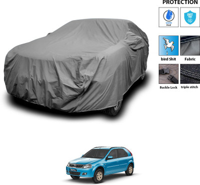 GOSHIV-car and bike accessories Car Cover For Mahindra Verito Vibe CS (With Mirror Pockets)(Grey)