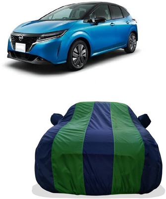 Tricway Car Cover For Nissan Note e-Power (With Mirror Pockets)(Green)