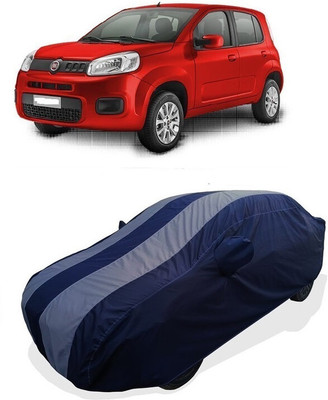 Coxtor Car Cover For Fiat Uno (With Mirror Pockets)(Grey)