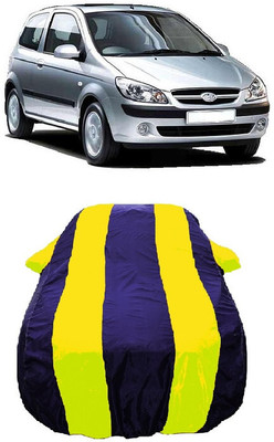 Wegather Car Cover For Hyundai Getz 1.3 GVS (With Mirror Pockets)(Yellow)