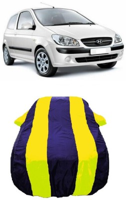 Wegather Car Cover For Hyundai Getz GL (With Mirror Pockets)(Yellow)